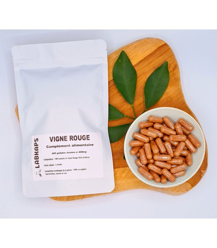 VIGNE ROUGE 400 gélules